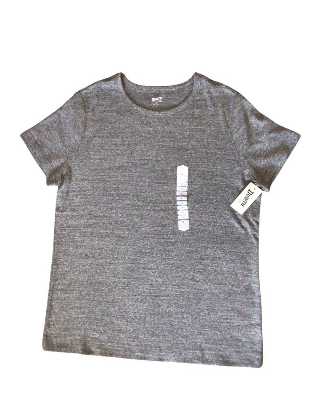 NWT Duluth Trading Co Shirt Women’s XL Gray Heather Short Sleeve T-Shirt Tee T